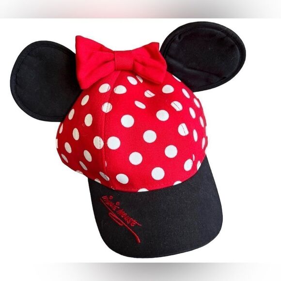 Disney World Minnie Mouse Ear Hat Youth Size - Picture 1 of 6